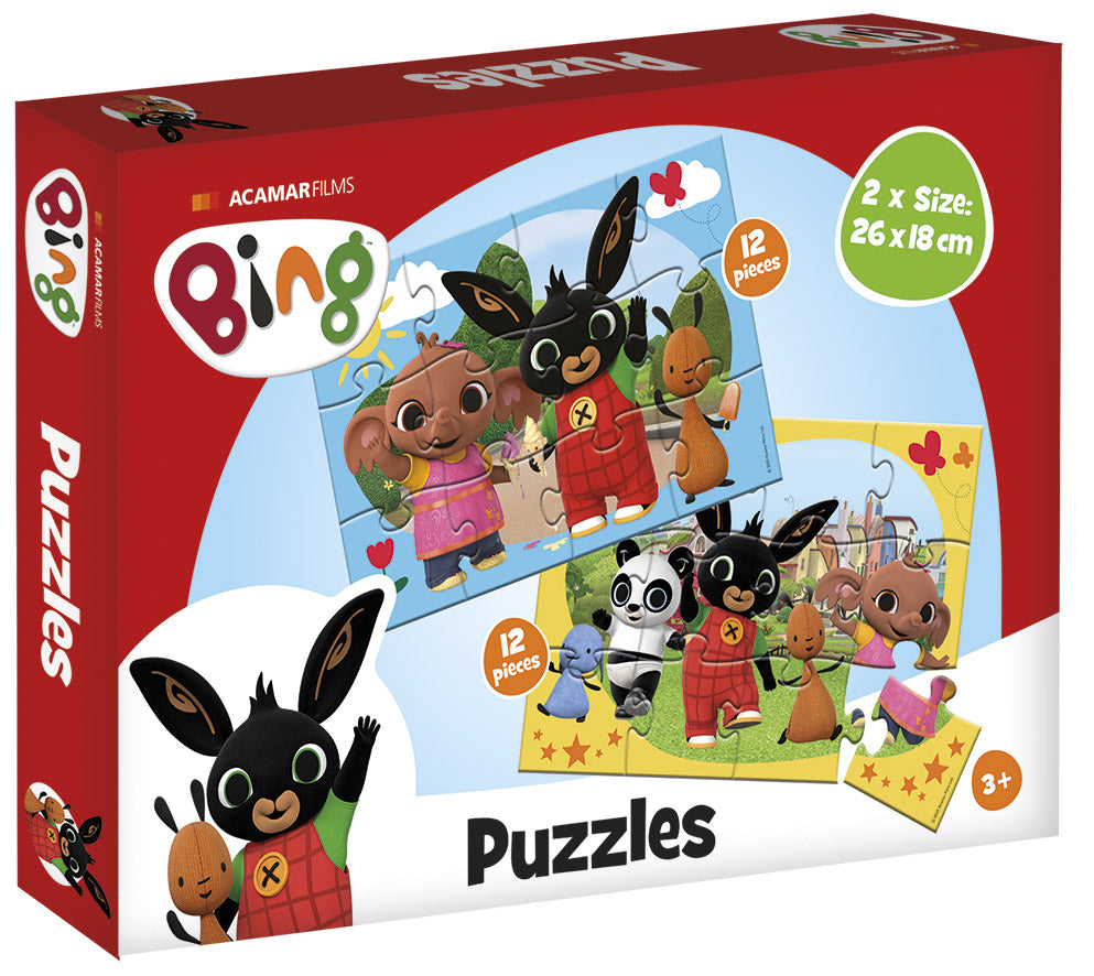 Bing Puzzle 2 X 12 Pcs