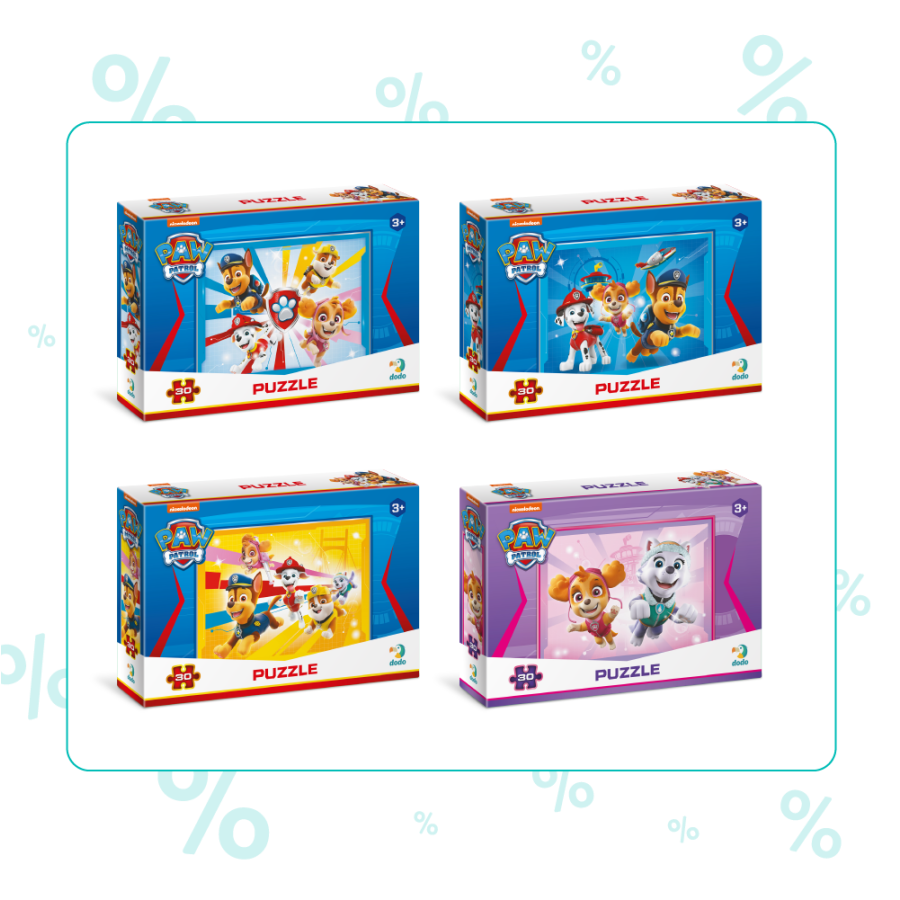 Puzzle Paw Patrol - 30 Pieces