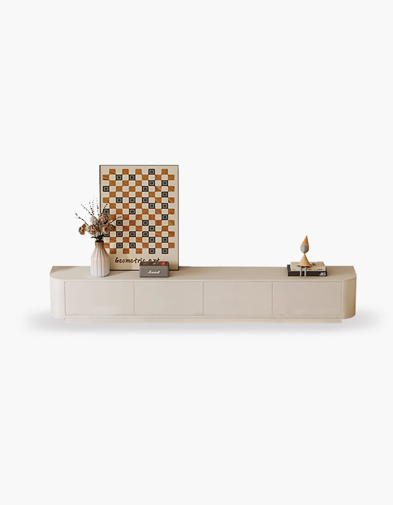 Absinthia TV Stand, Cream, With LED Light