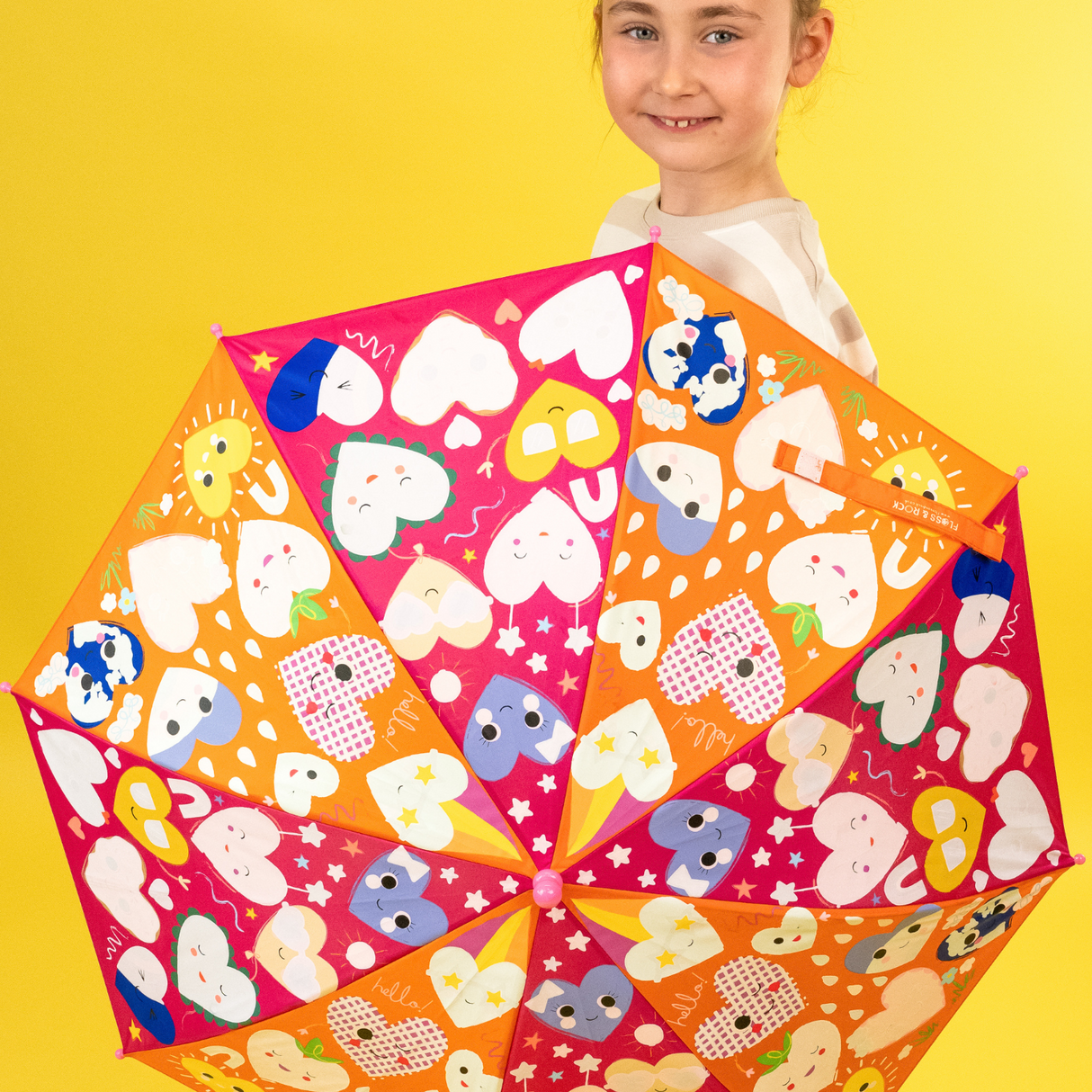 6+ Colour Change Umbrellas - Hearts