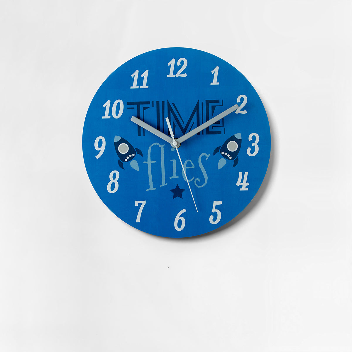 Kids Time Flies Wall Clock