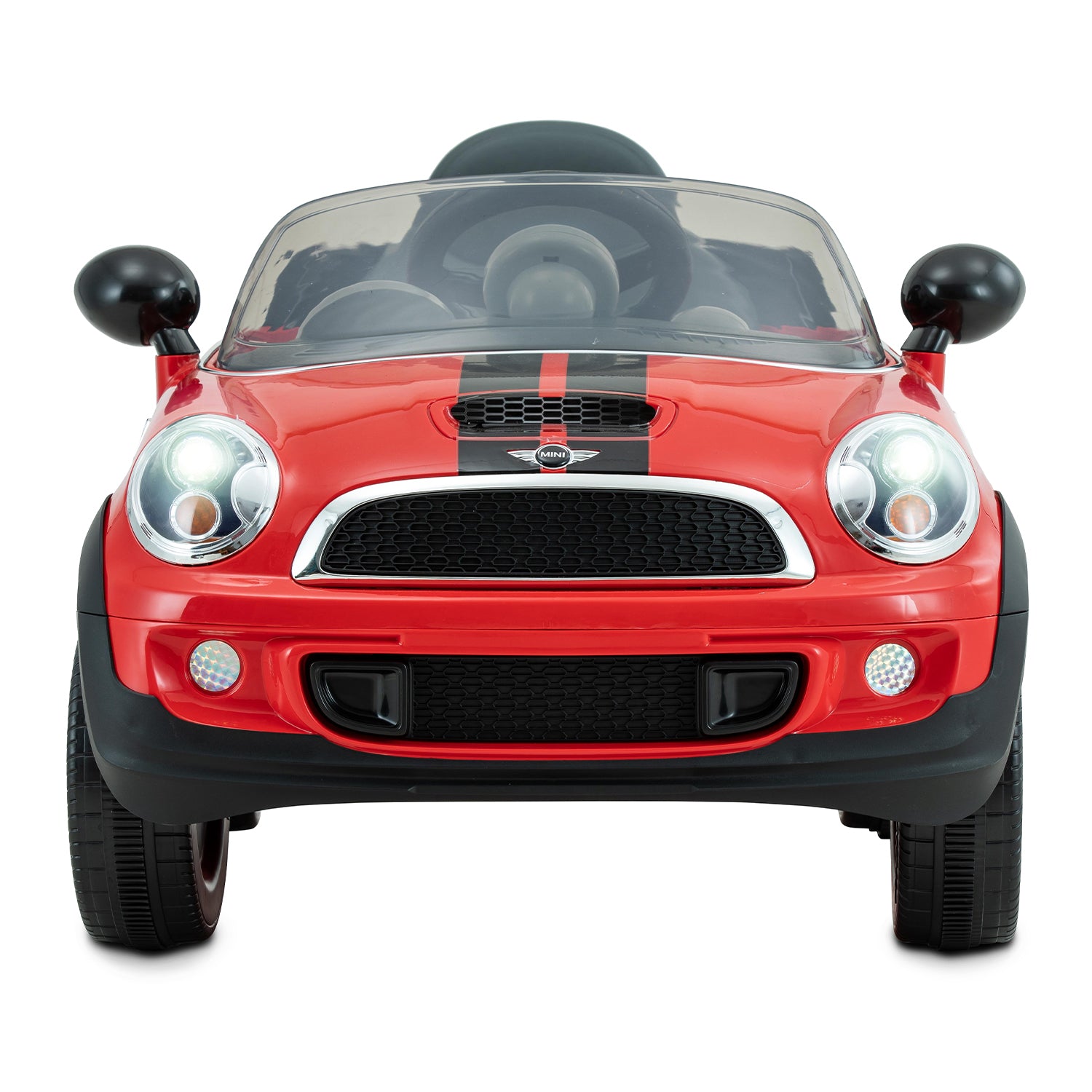 Rollplay Mini Cooper S Roadster 6V Electric Ride-on Car + RC - Red