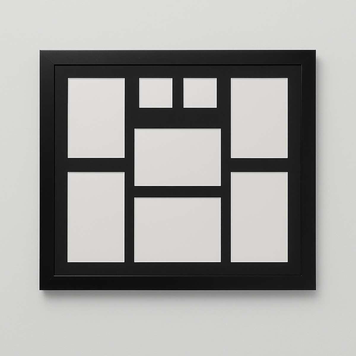 Maren Black Multi Photo Frame