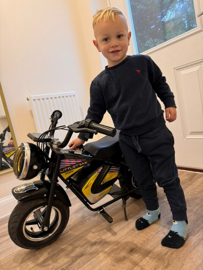 New 350w Kids Electric Bike – Ages 3 to 7 ride on monkey bike