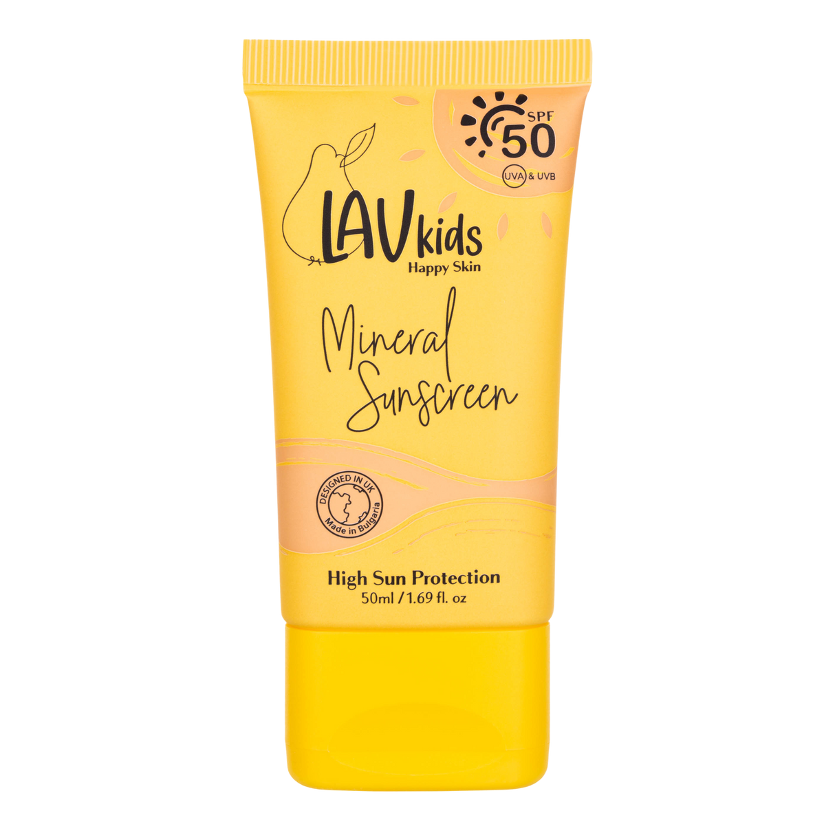 LavKids Skincare by Miss Nella SPF 50 Mineral Sunscreen