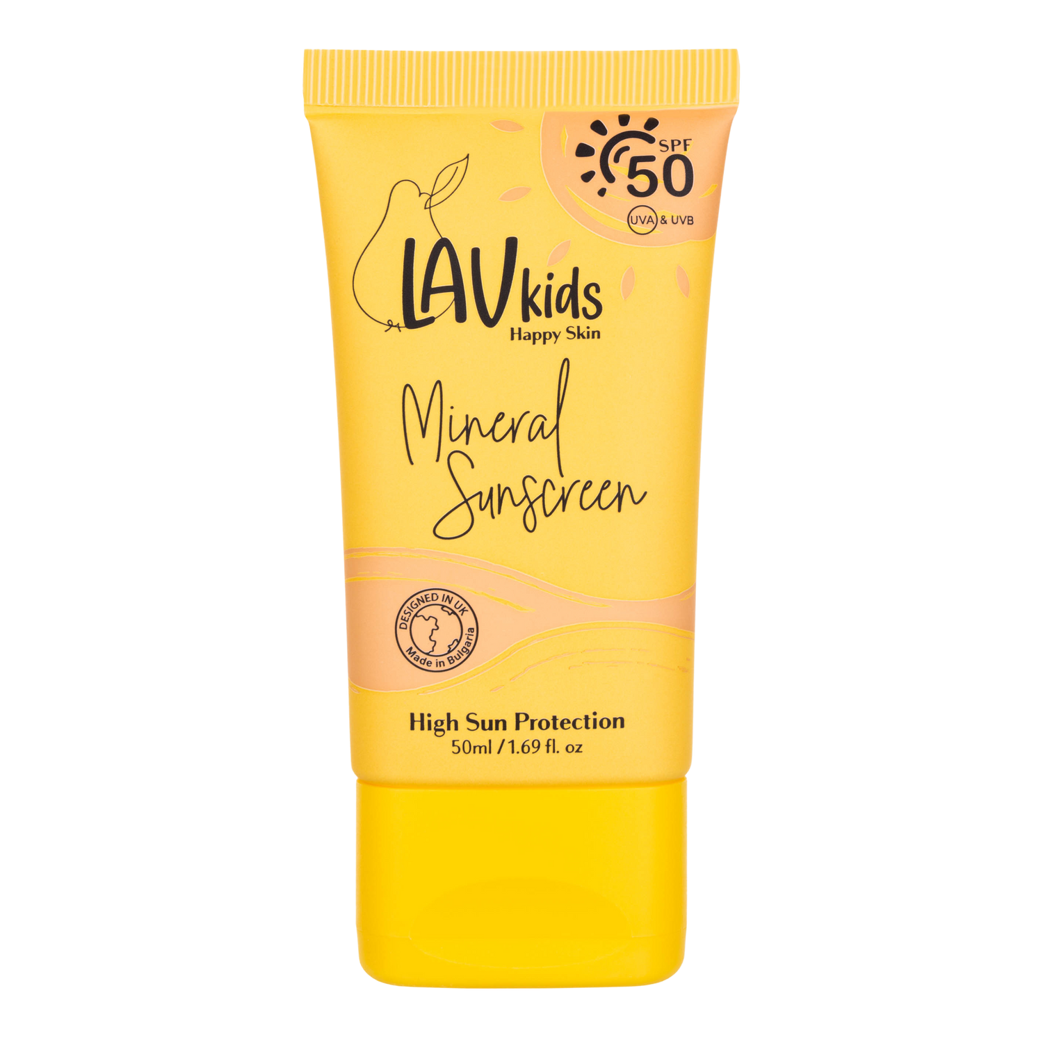 LavKids Skincare by Miss Nella SPF 50 Mineral Sunscreen