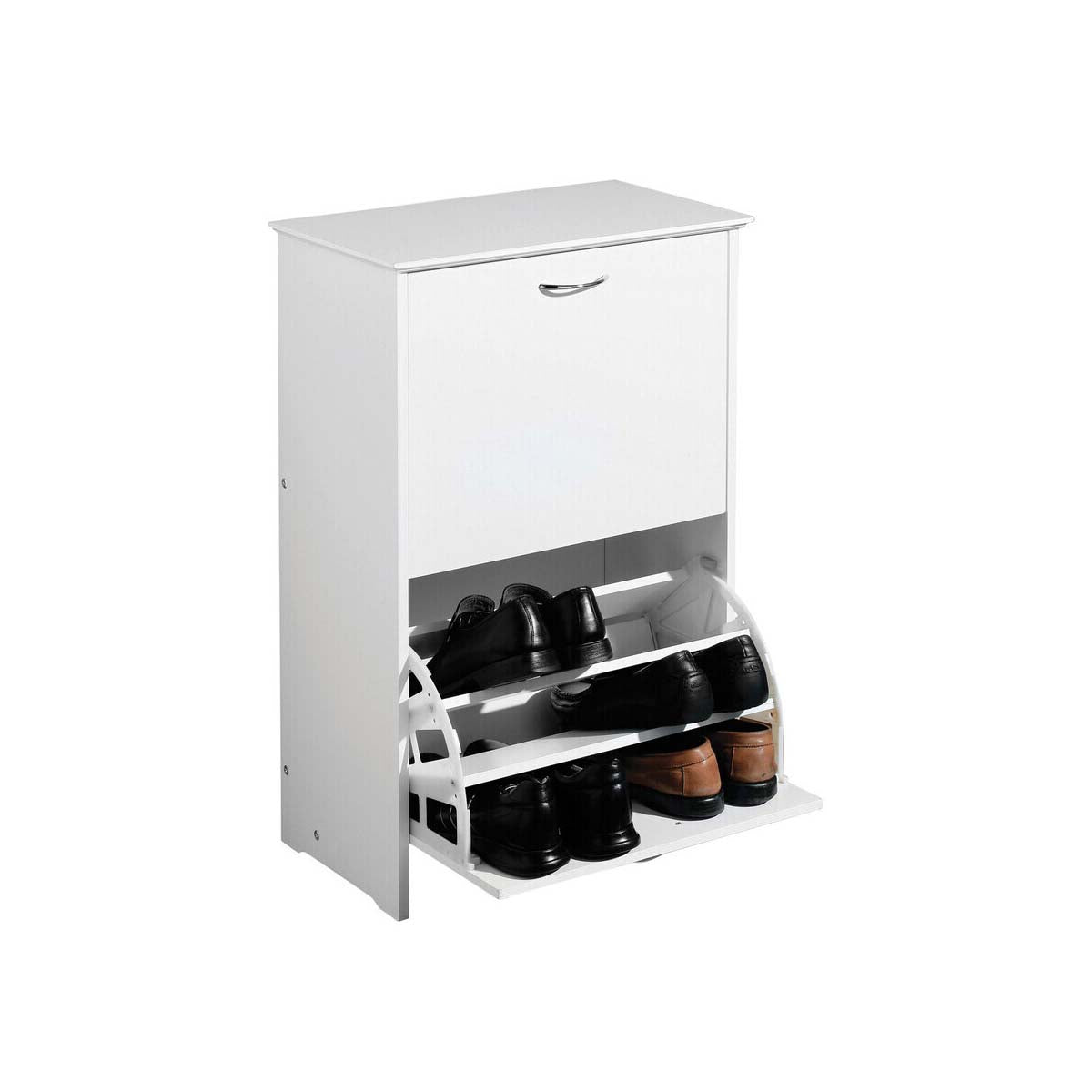 Ryan White Finish Shoe Storage Cupboard