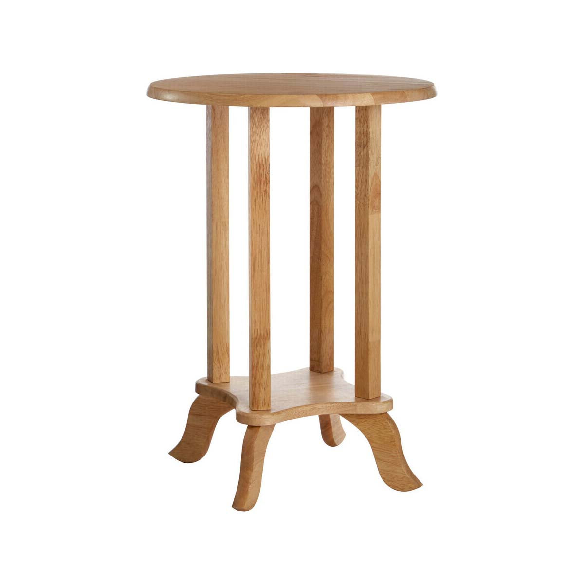 Heva Round Rubberwood Side Table