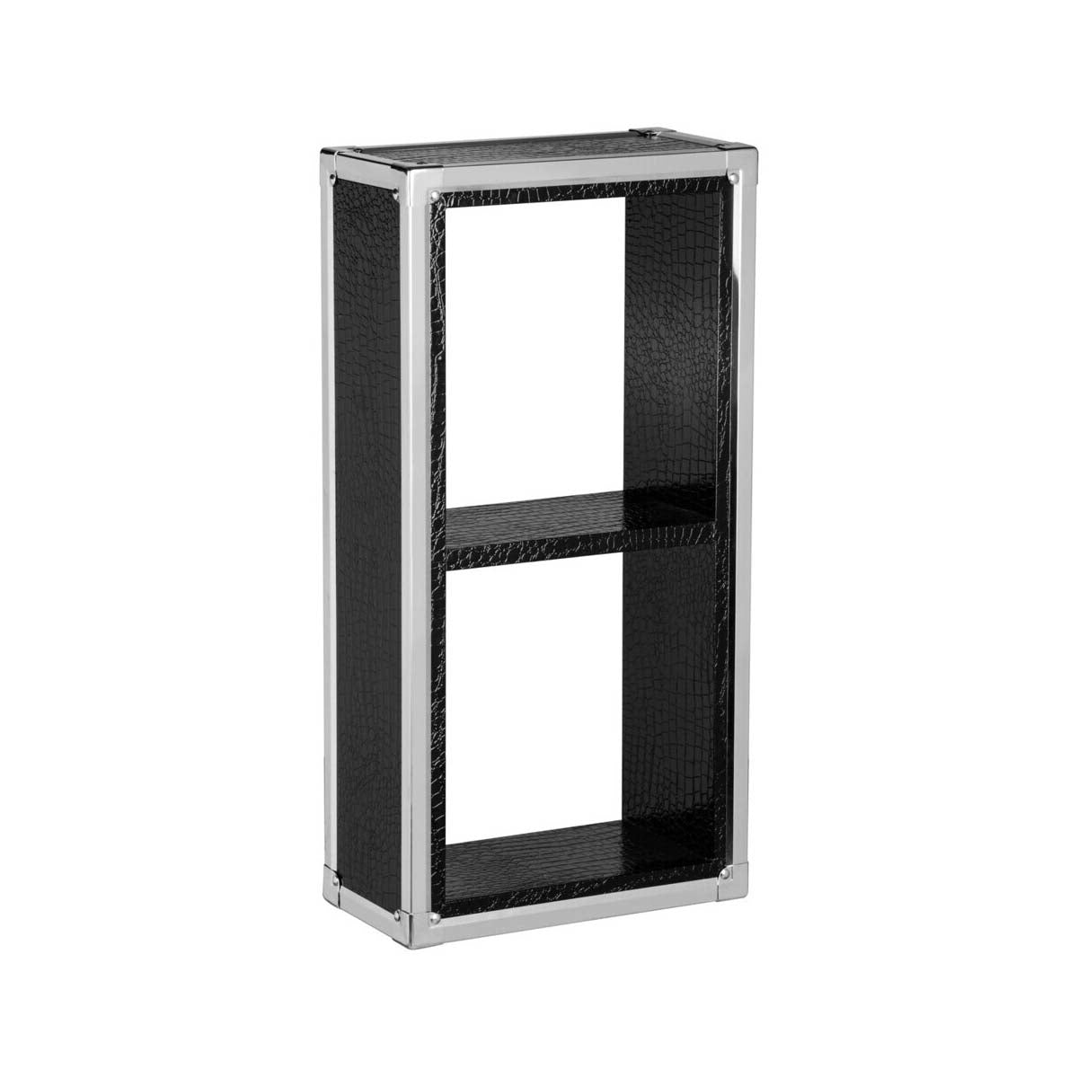 Carla Crocodile Leather Effect Single Wall Cube