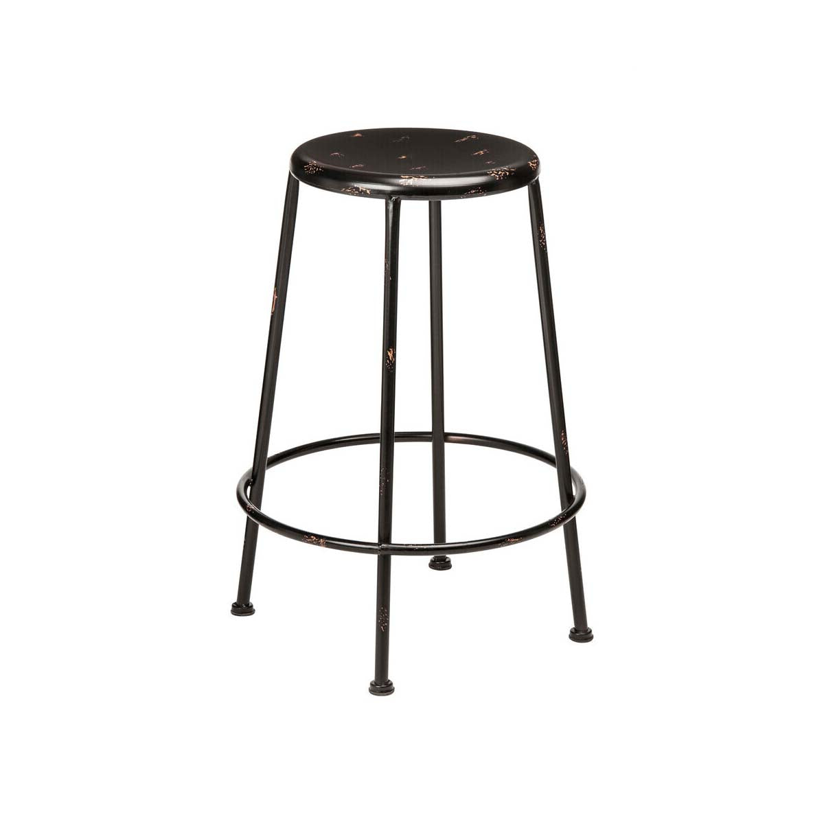 Artisan Black Metal Bar Stool