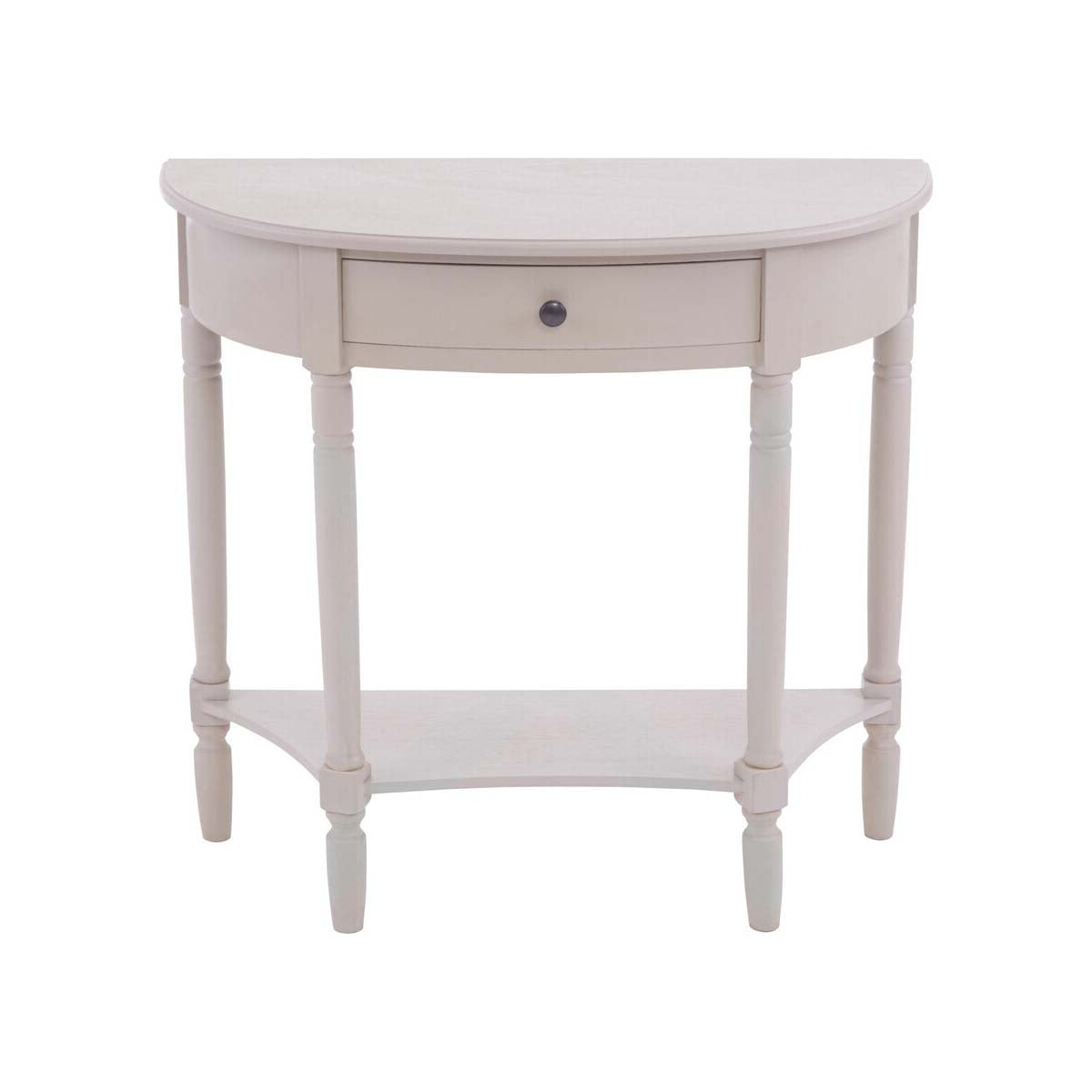 Heritage Vintage Grey One Drawer Console Table