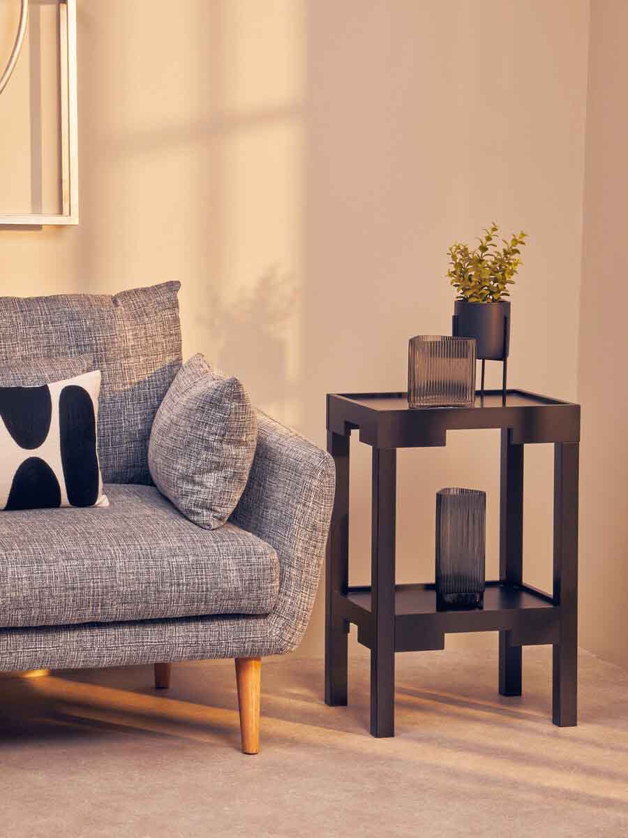 Osaka Black Side Table