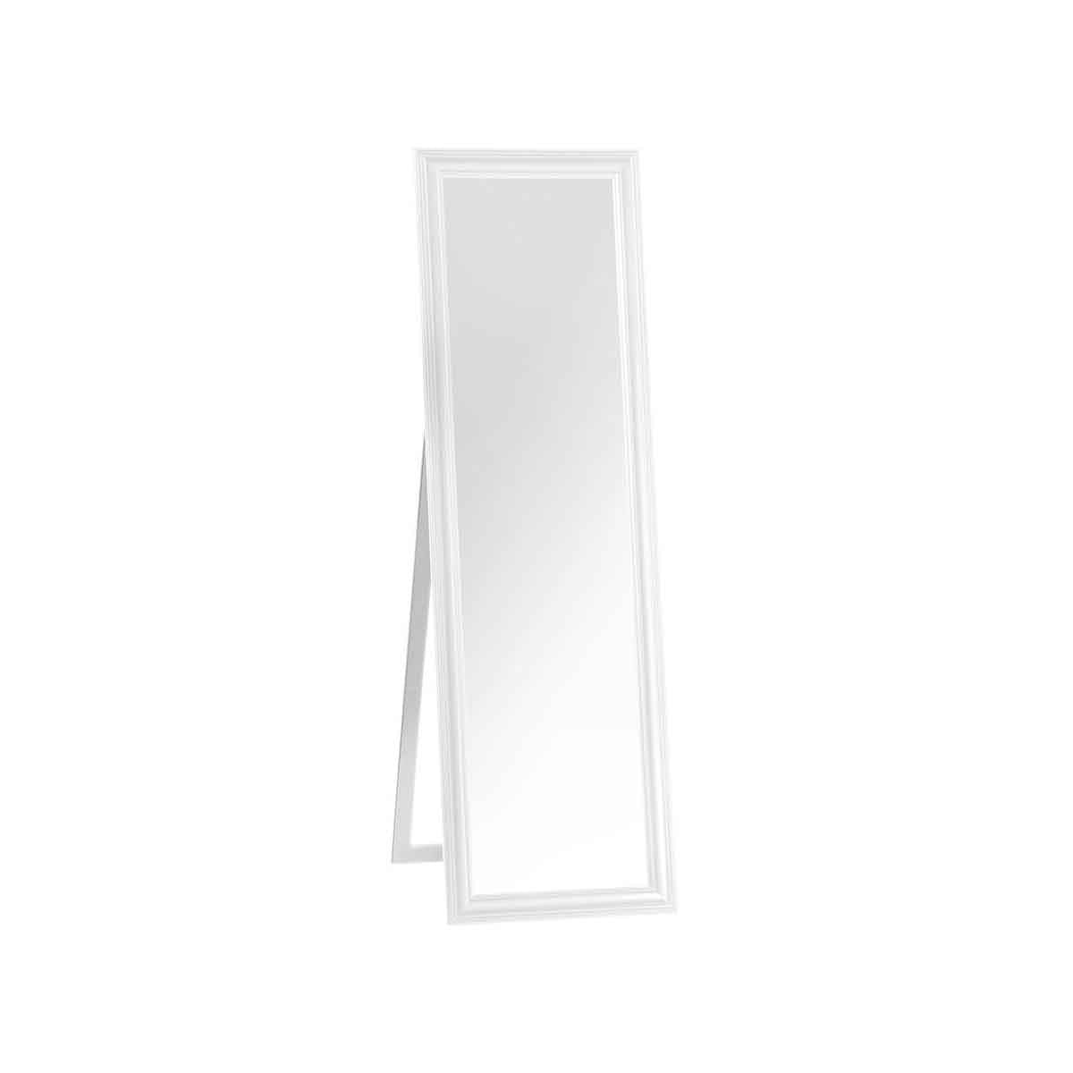 Urban White Floor Standing Mirror