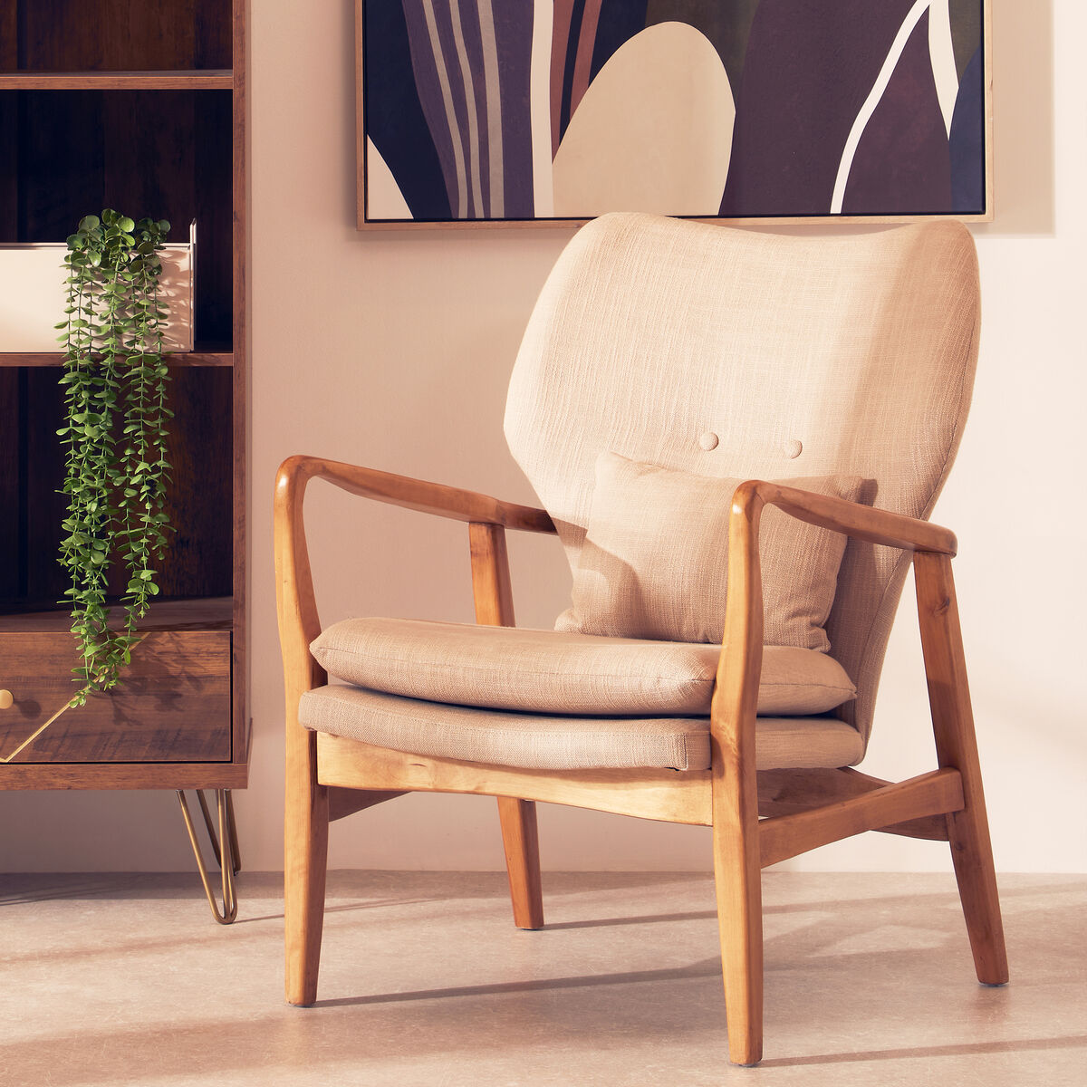 Stockholm Beige Chair