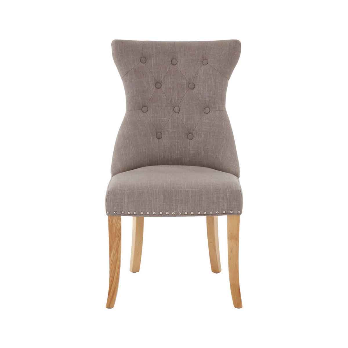 Regents Park Mink Linen Dining Chair