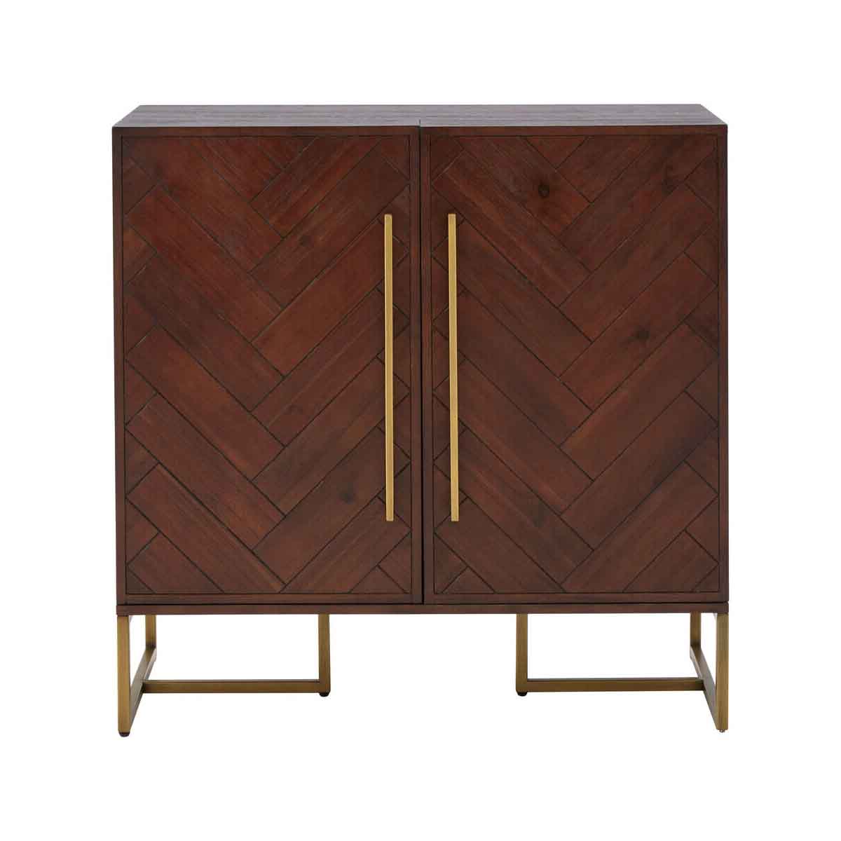 Brando Brown Drinks Cabinet