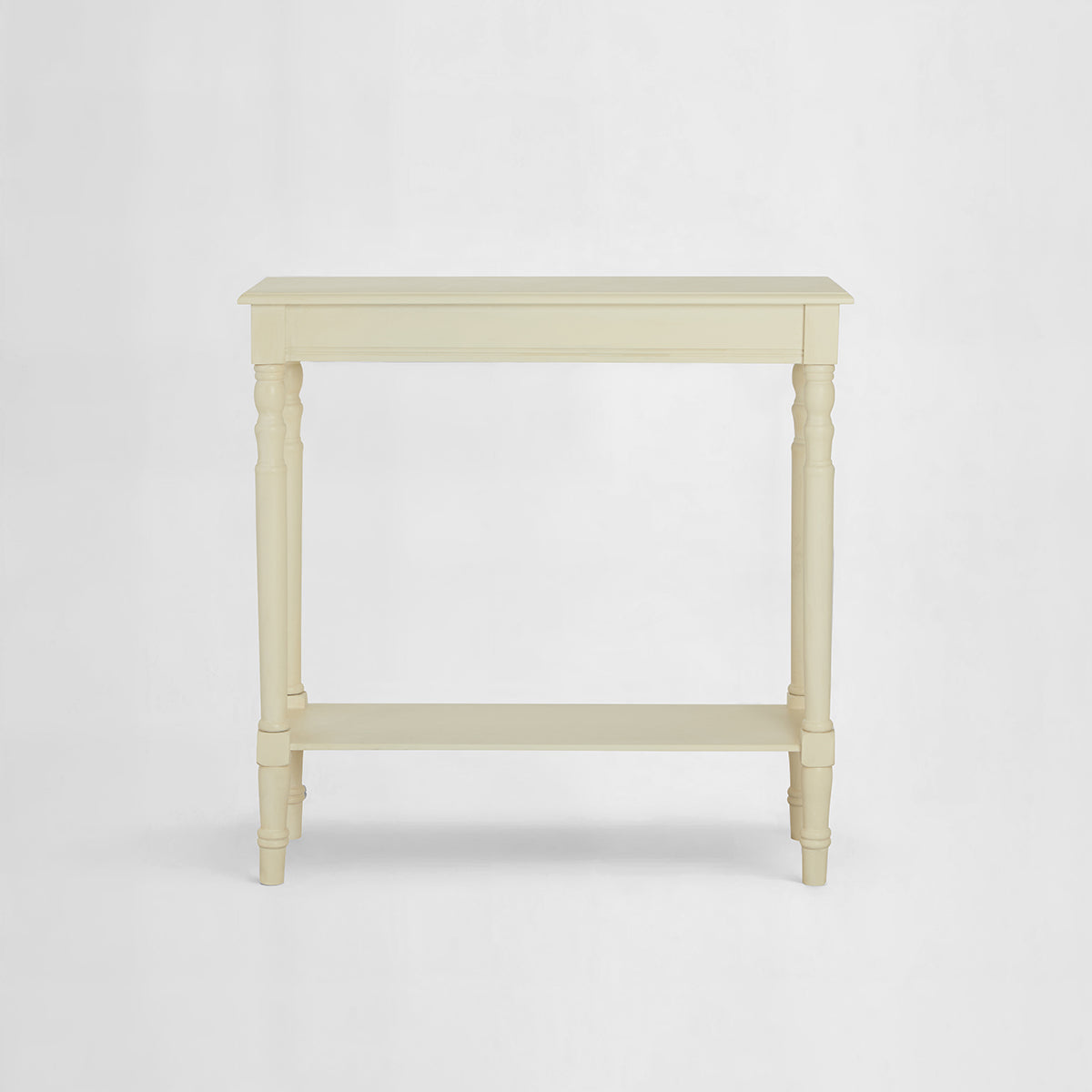Heritage Antique White Console Table