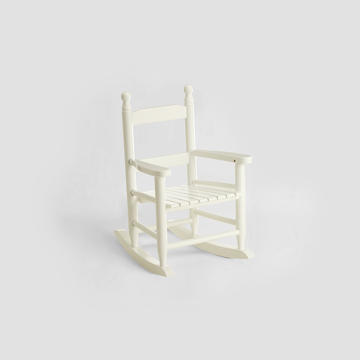 Kids White Rocking Chair