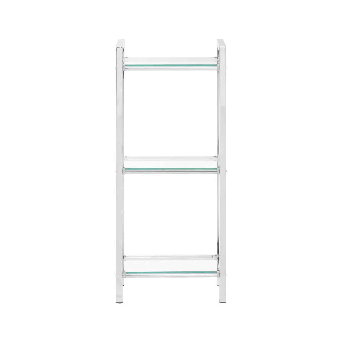 Dara 3 Tier Tempered Glass Shelf Unit