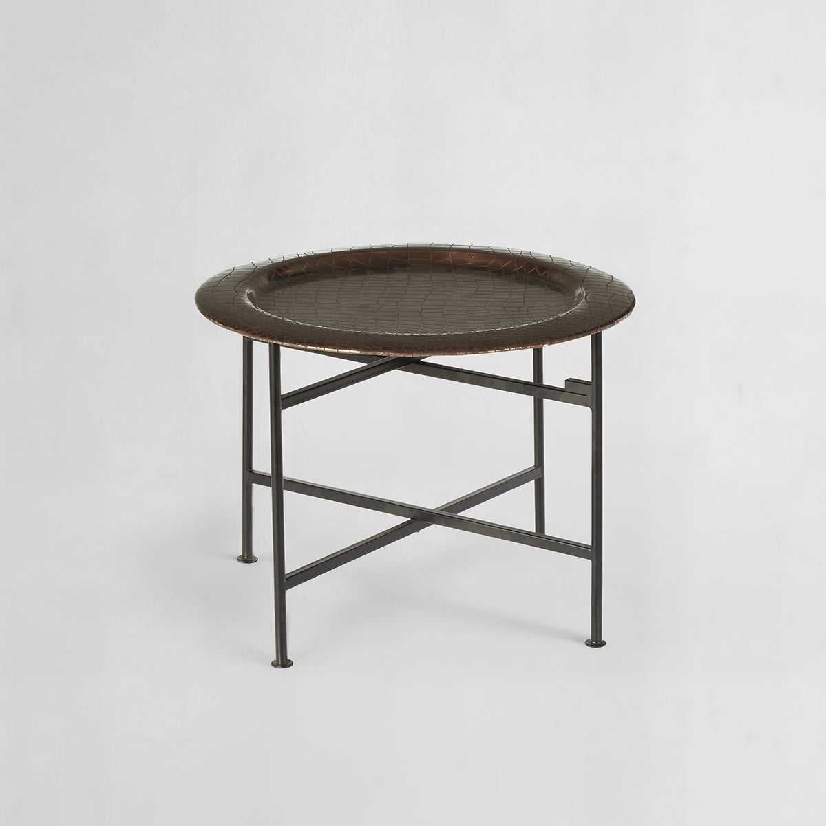 Hege Small Copper And Black Side Table