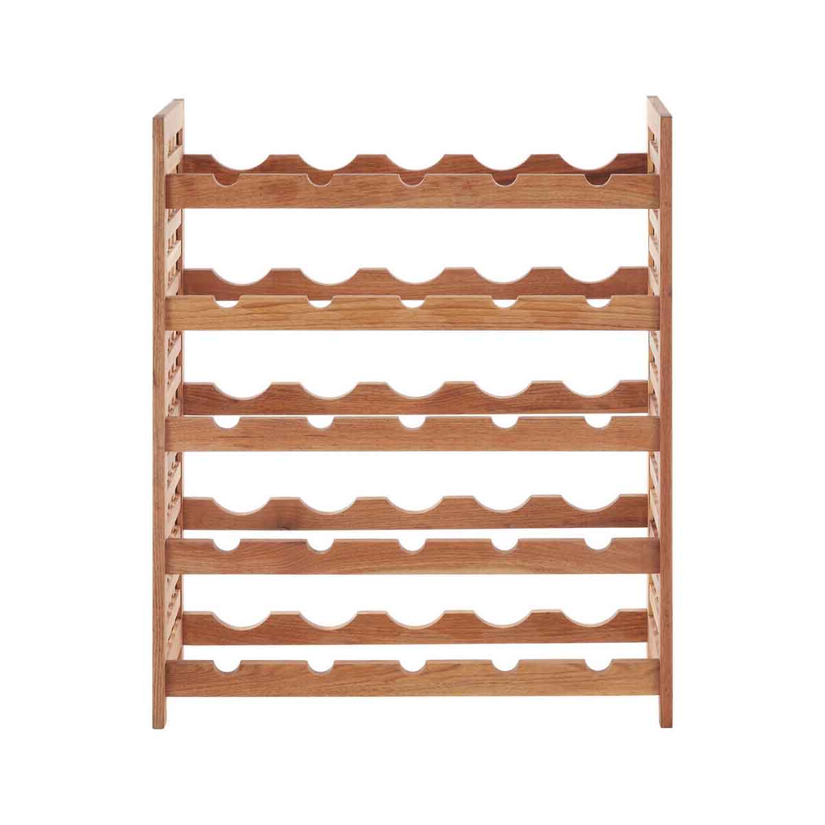 ARLA 25 Bottle Wooden Wine Rack