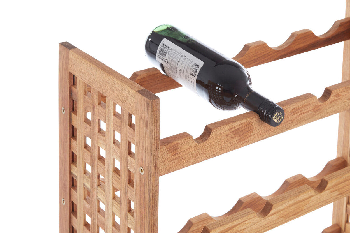 ARLA 25 Bottle Wooden Wine Rack