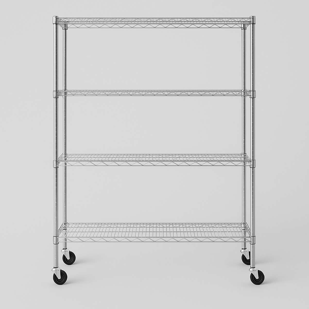 Frankfurt 4 Tier Metal Shelf Unit