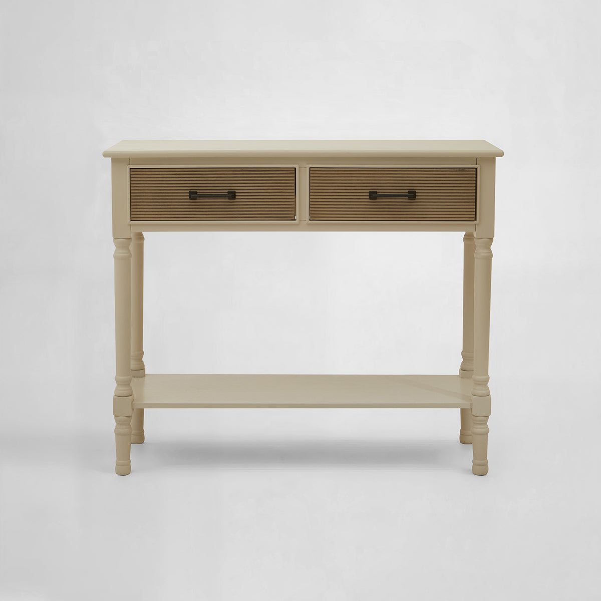 Heritage 2 Drawers Pearl White Console Table