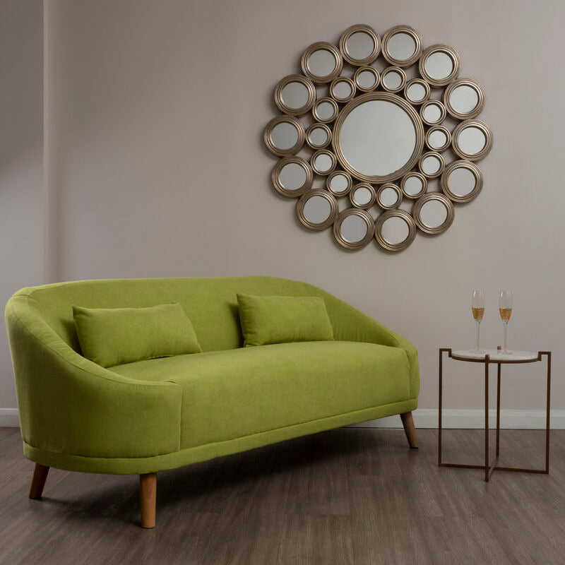 Holland Green Linen Sofa