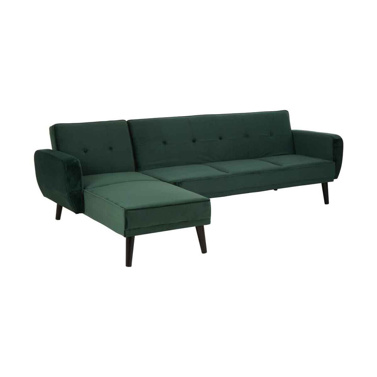 Serene 3 Seat Green Sofa Bed