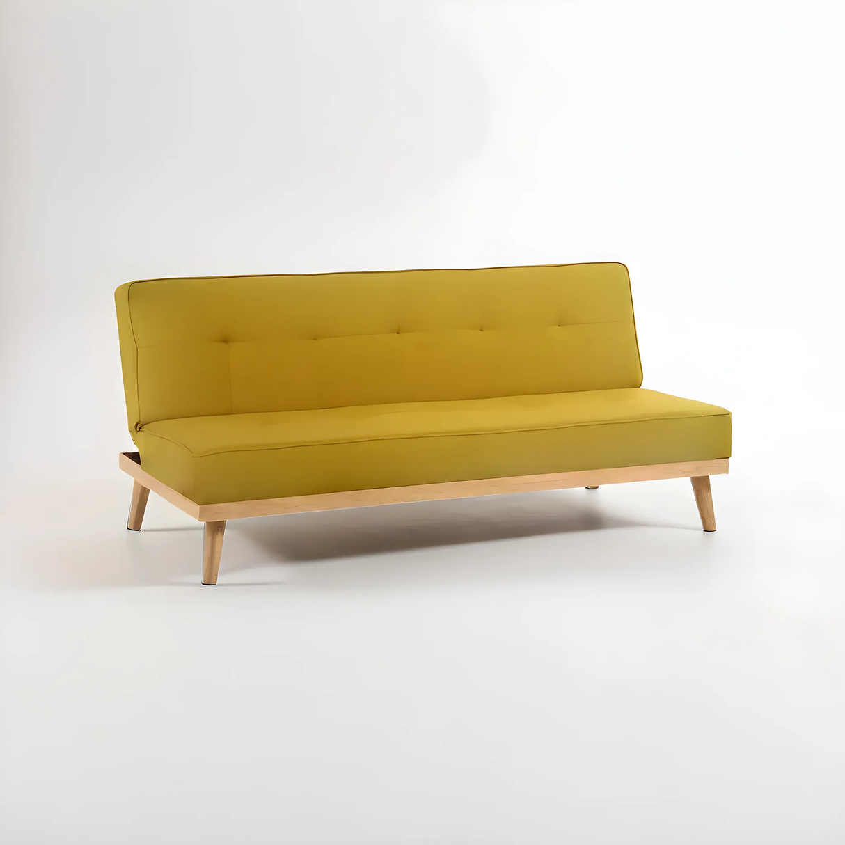Stockholm 3 Seat Green Sofa Bed