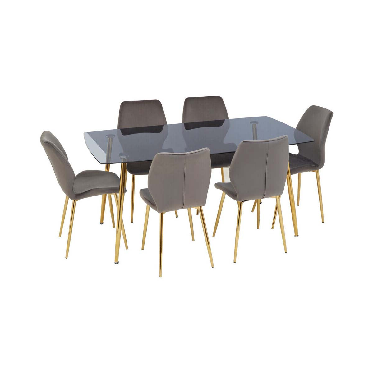 Wimslow Grey Rectangular Dining Set