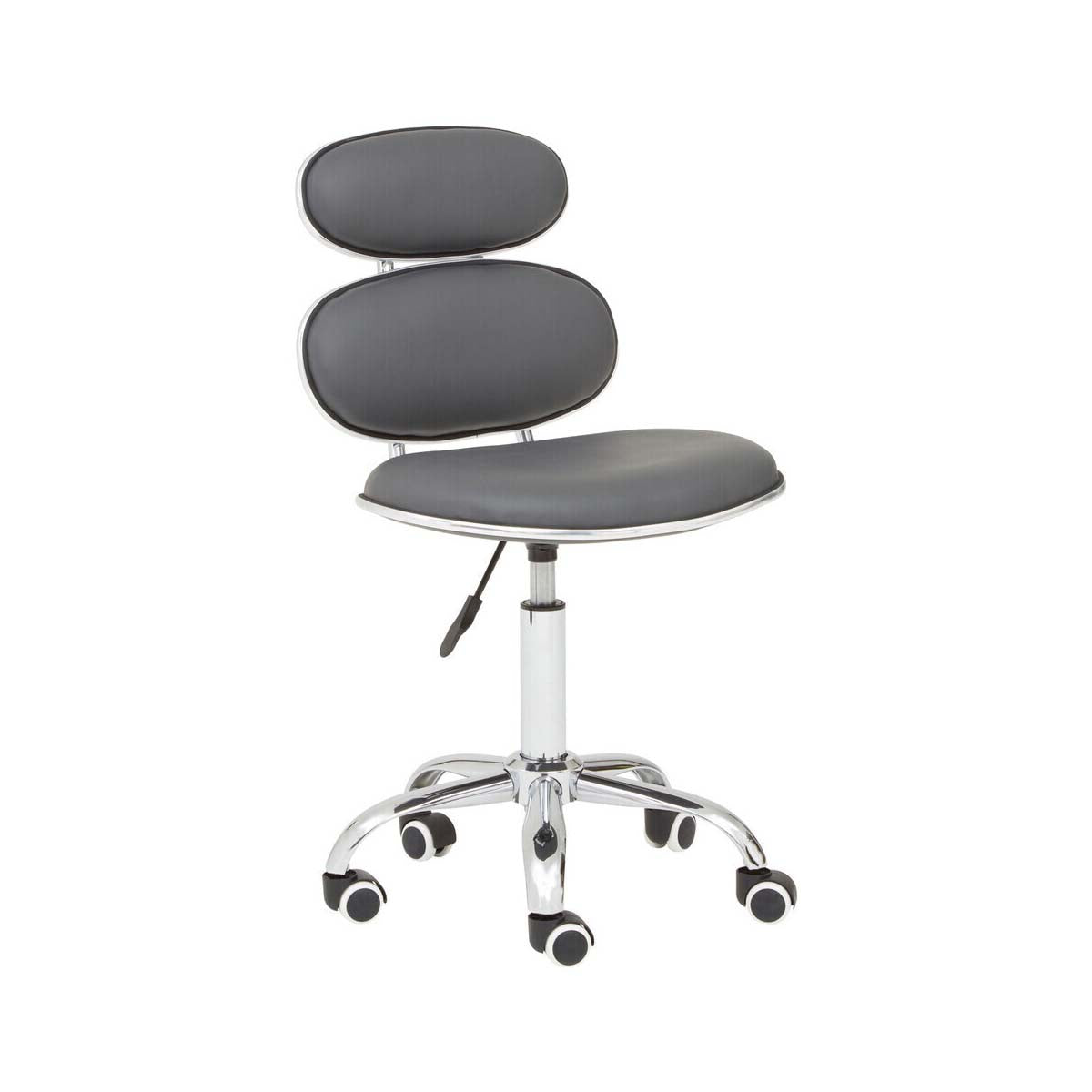 Fran Grey PU Home Office Chair