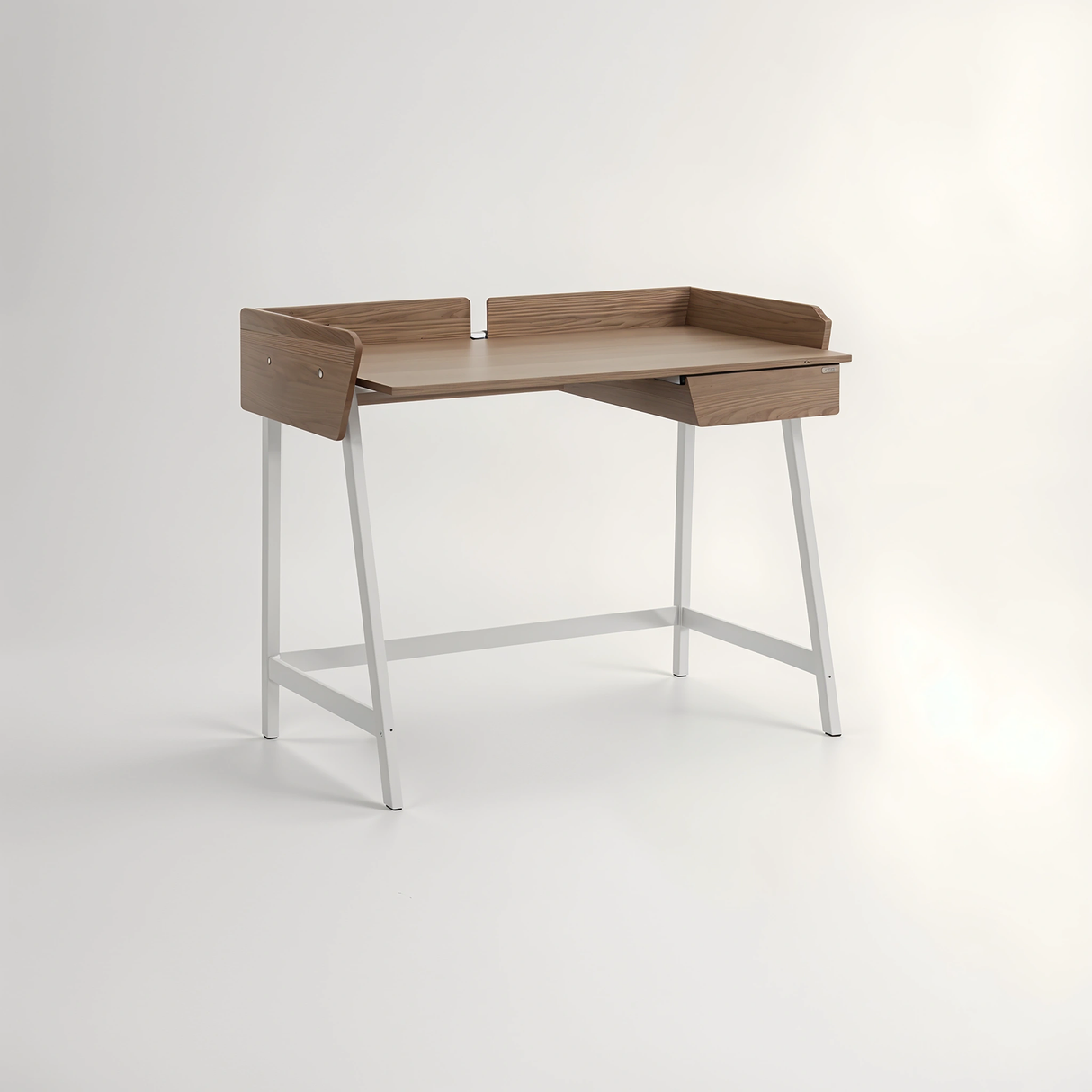 Bradbury Light Oak one Drawer Desk