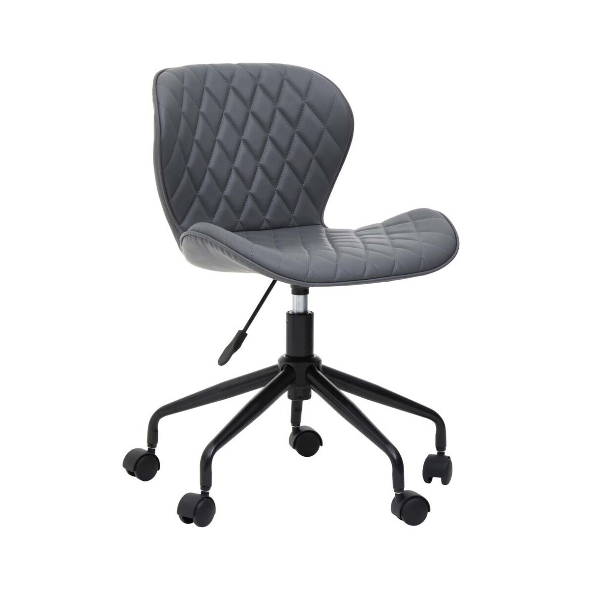 Brent Grey And Black Home Office Chair