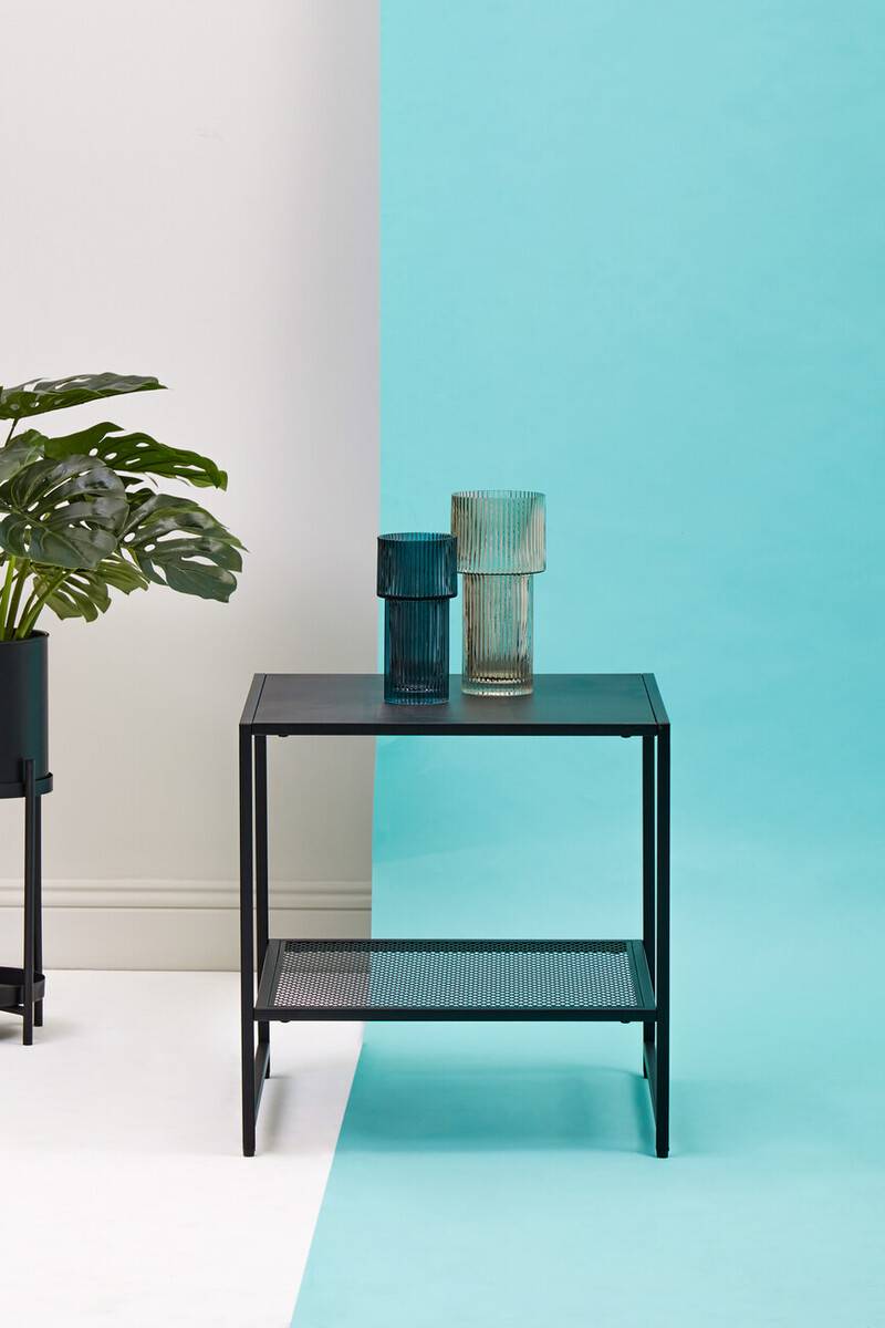 Acero Black End Table