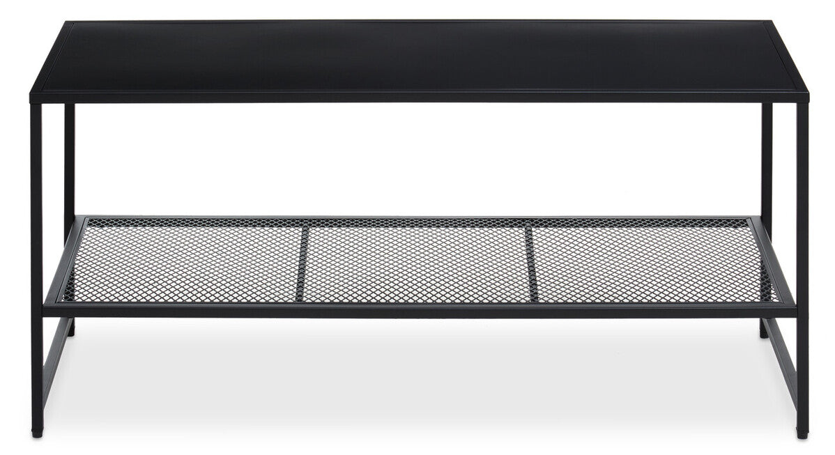 Acero Black Metal Coffee Table