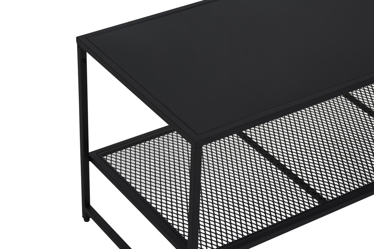 Acero Black Metal Coffee Table