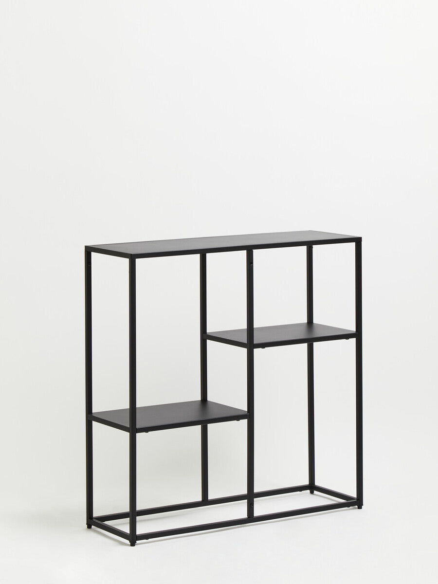 Acero Black Metal Multi Shelf Unit