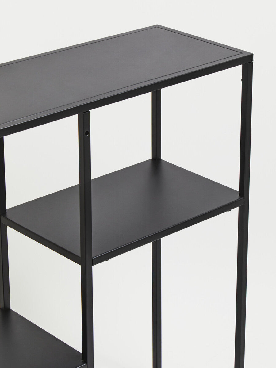 Acero Black Metal Multi Shelf Unit