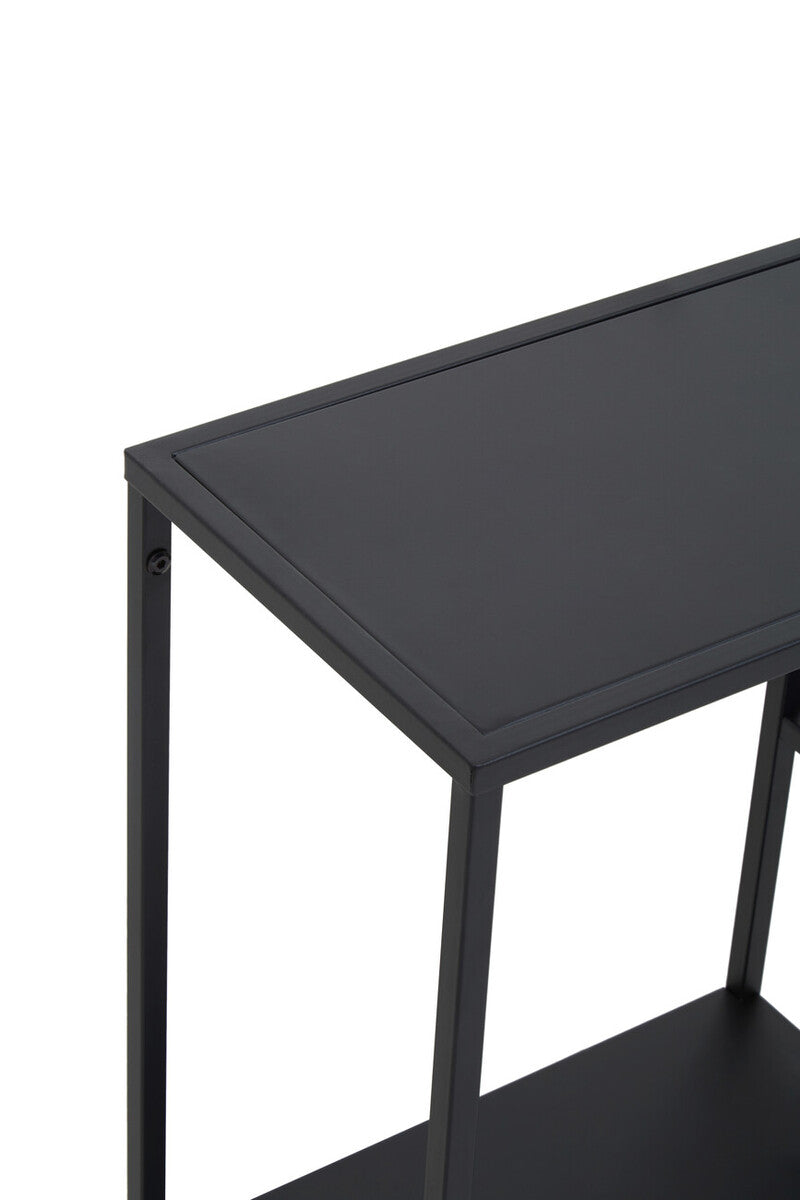 Acero Black Metal Multi Shelf Unit