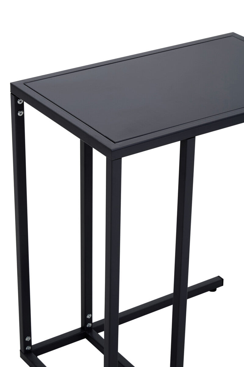 Acero Black Side Table