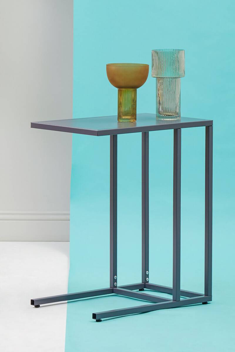 Acero Grey Side Table