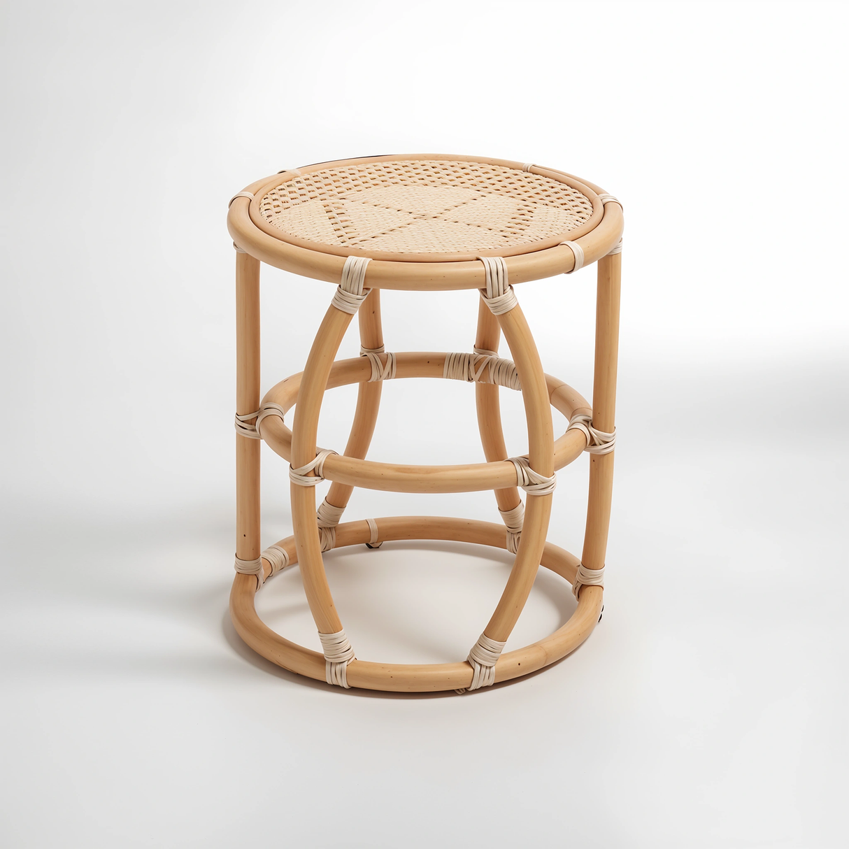 Mataram Small Natural Rattan Table