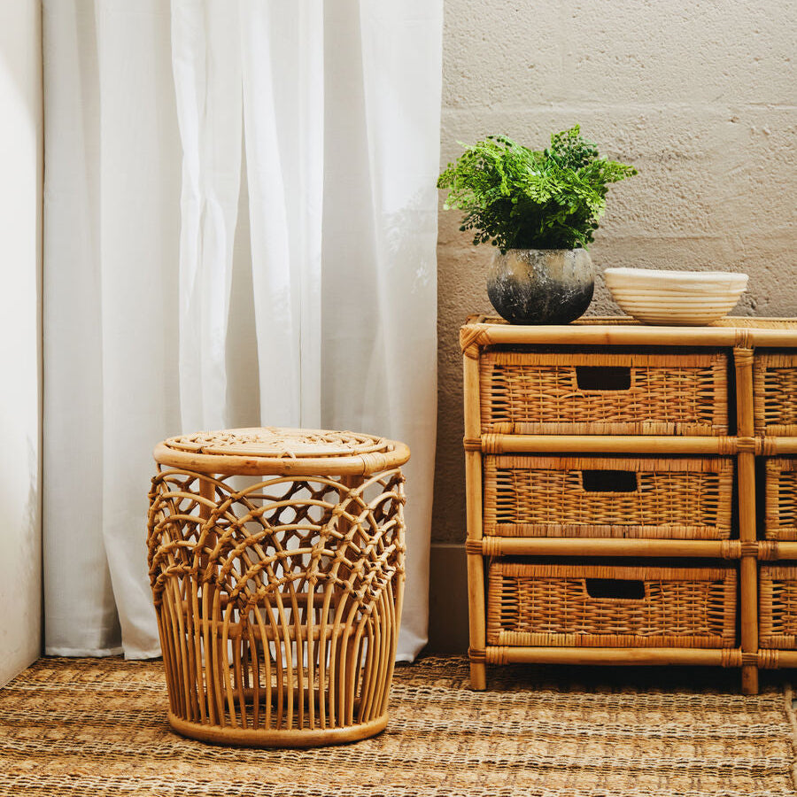 Mataram Rattan Side Table
