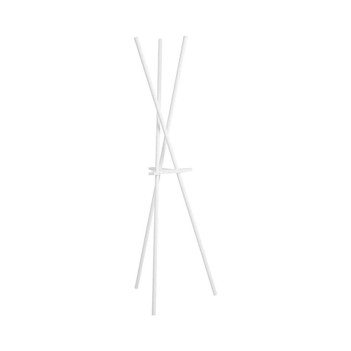Rostok Matt White Coat Stand
