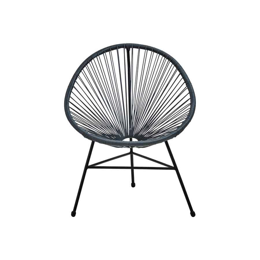 Miami Grey Rattan 3 Piece Patio Set