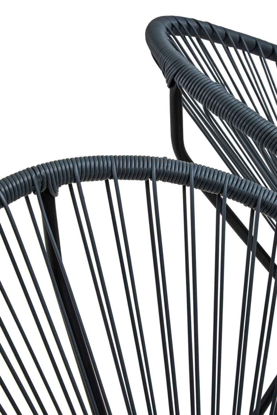 Miami Grey Rattan 3 Piece Patio Set