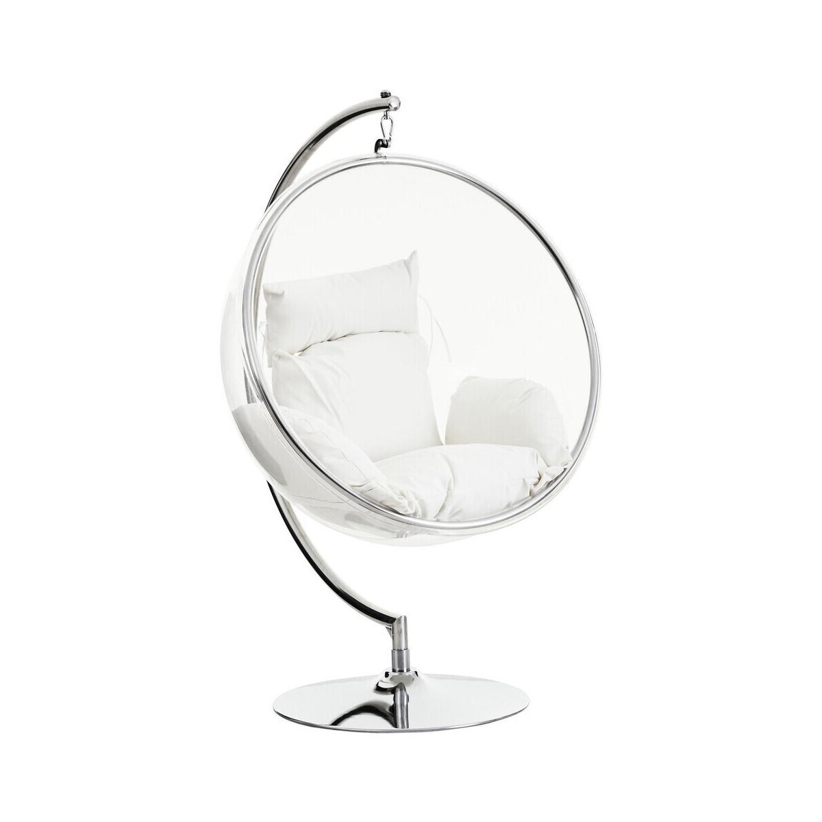 Goa Hanging Chair With Cream Cushions