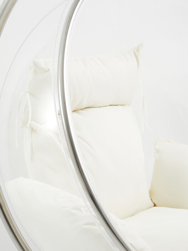 Goa Hanging Chair With Cream Cushions